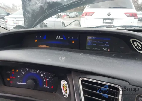 2013 Honda Civic Ex z USA, uszkodzony, nr VIN 2HGFB2F87DH533043